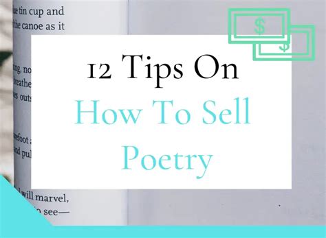 how to sell poetry: exploring the art of poetry marketing