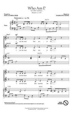 who am i sheet music - Exploring the Intersections of Identity and Musical Notation